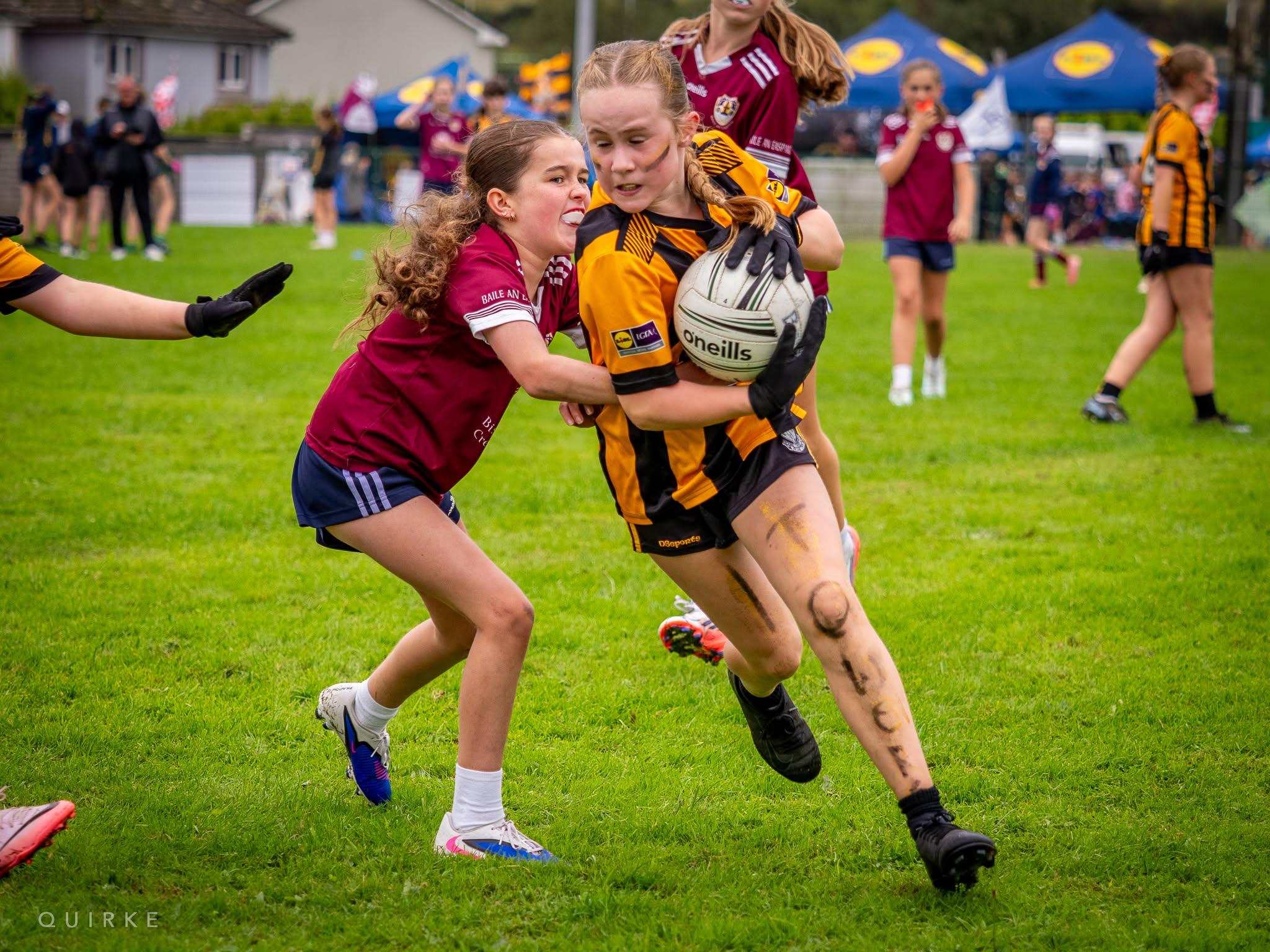 Action from one of the 518 games