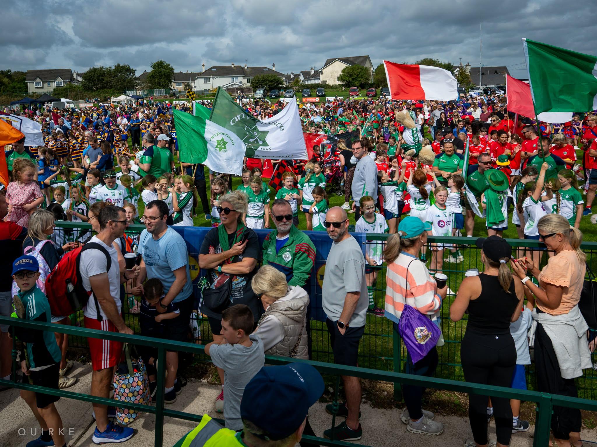 Clubs and crowds gathered for the blitz